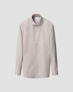 Eton Beige Striped Signature Oxford Shirt