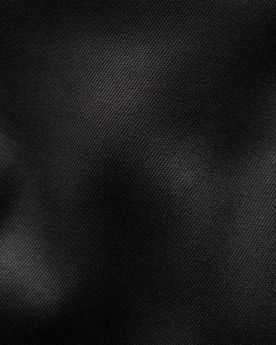 Eton Solid Black Signature Twill Shirt