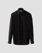 Eton Solid Black Signature Twill Shirt