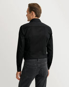 Eton Solid Black Signature Twill Shirt
