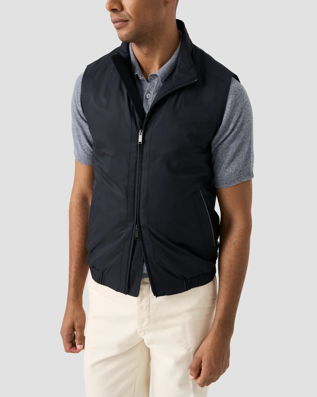 Eton Fine Knit Polo Shirt