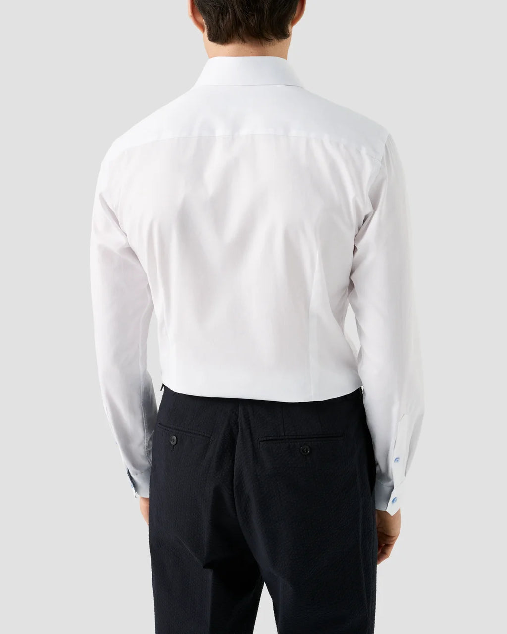 Eton Signature Twill Shirt with Floral Details