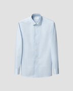 Eton Blue Geometric Print Signature Twill Shirt