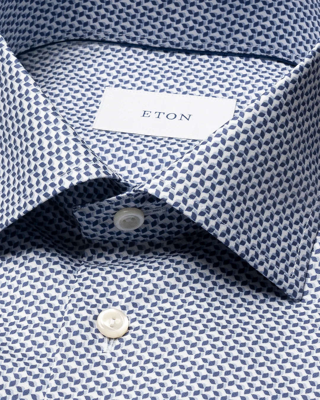 Eton Geometric Signature Twill Shirt