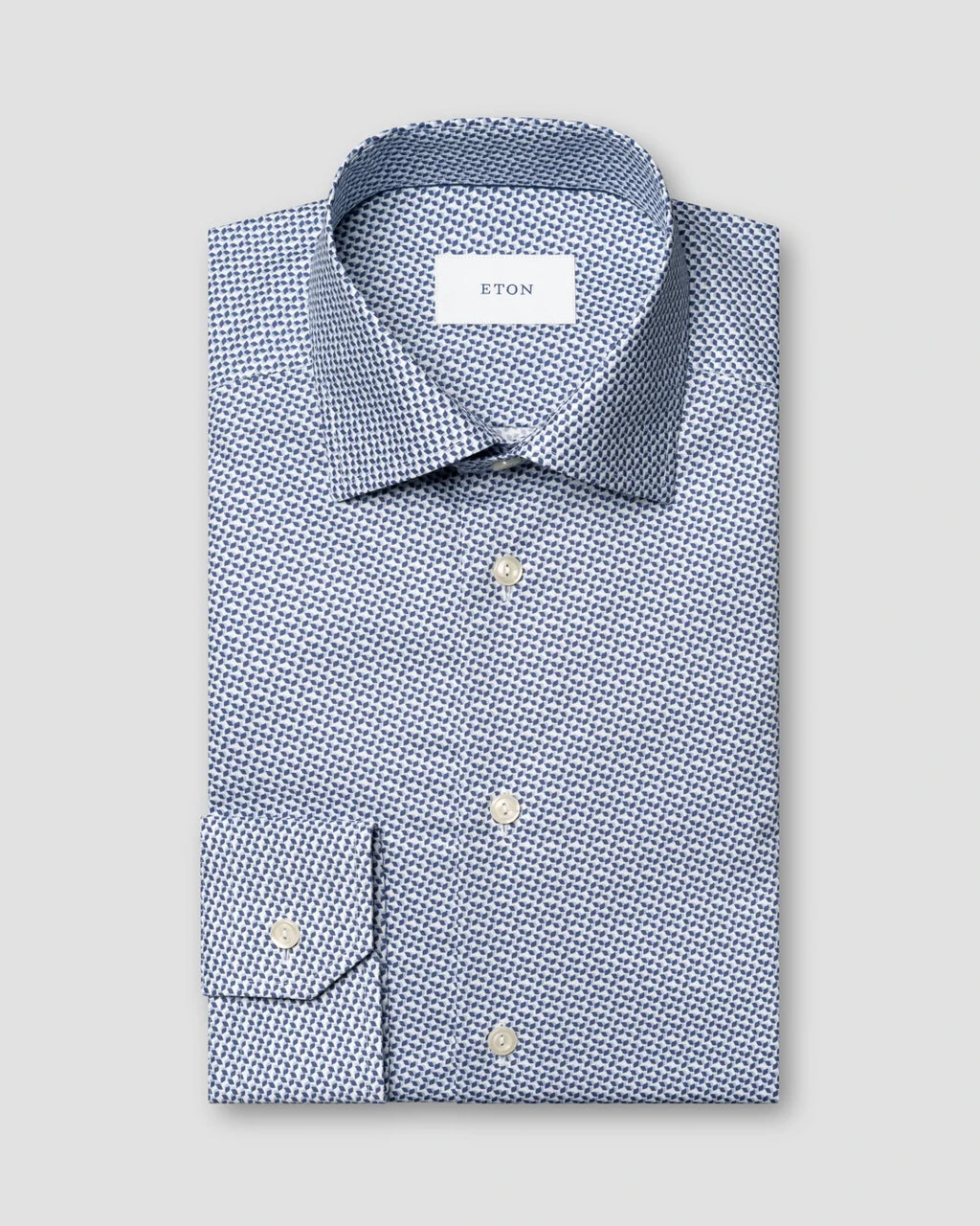 Eton Geometric Signature Twill Shirt