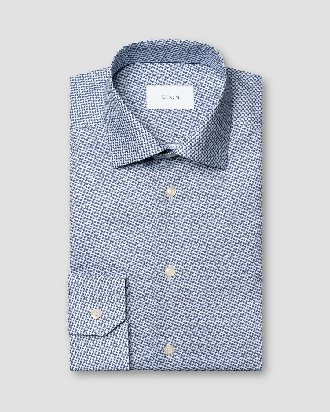 Eton Geometric Signature Twill Shirt