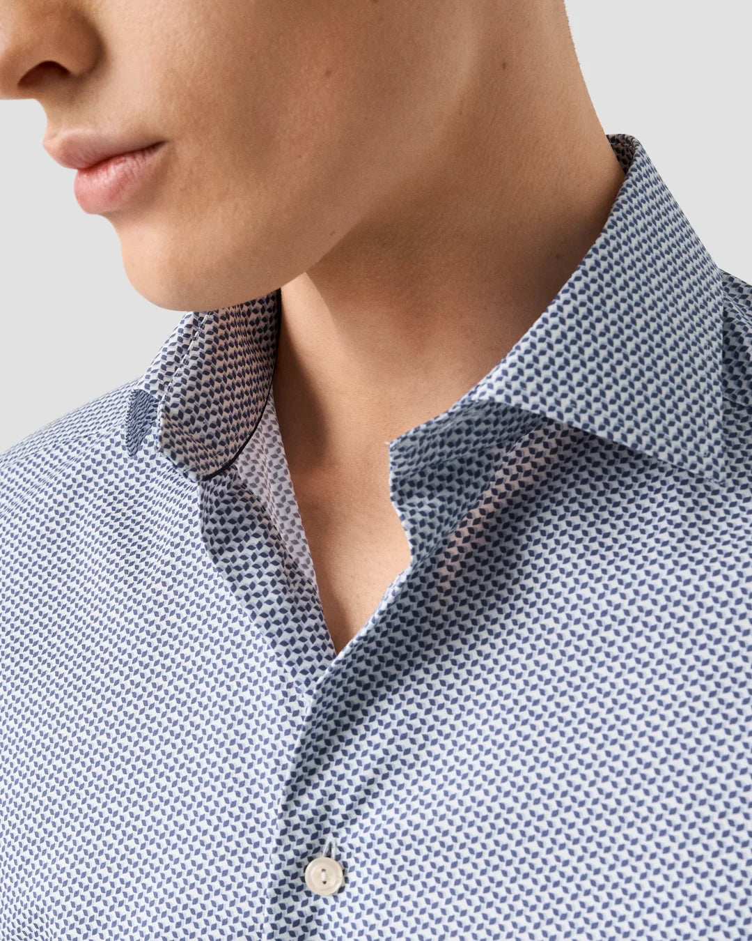 Eton Geometric Signature Twill Shirt