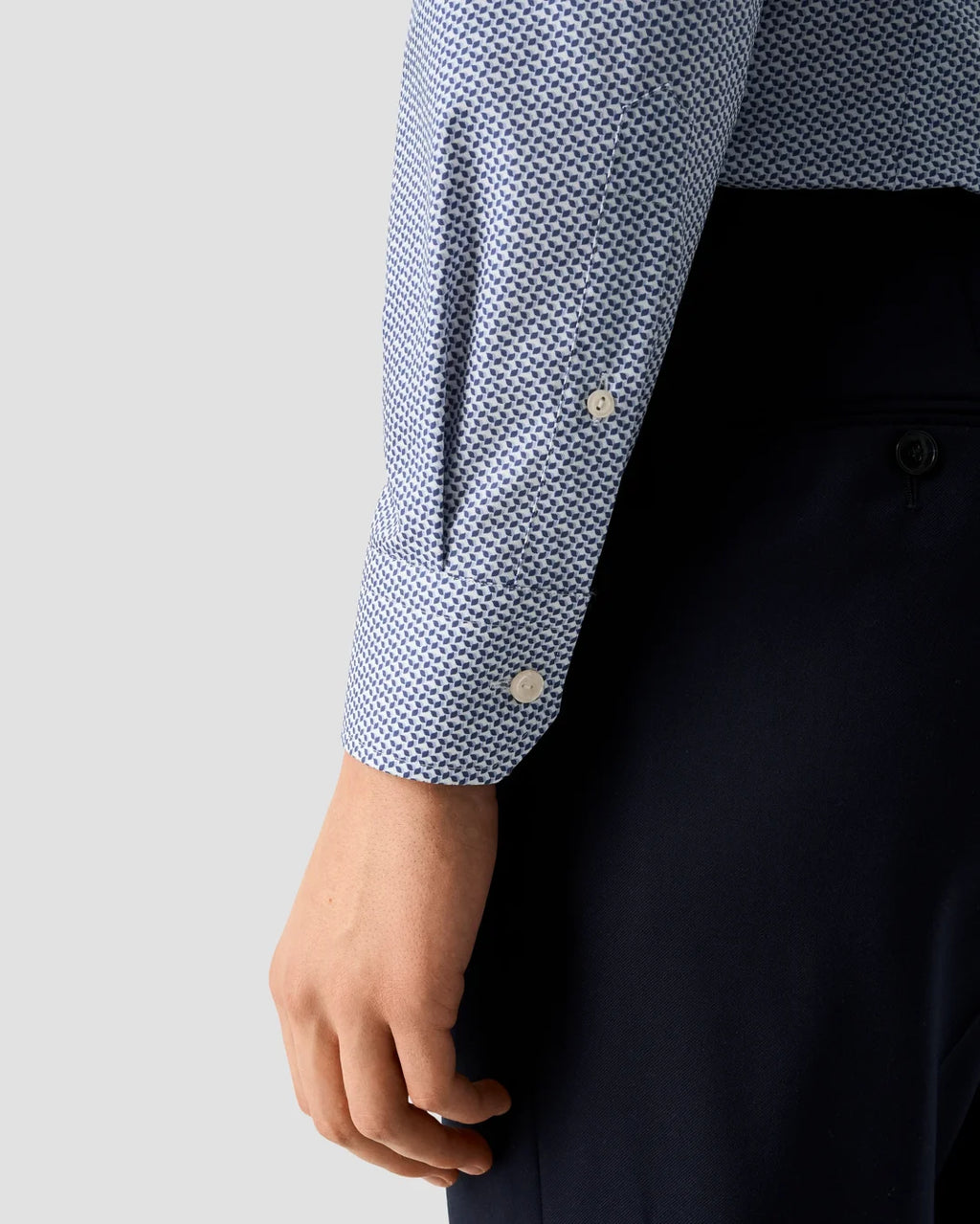 Eton Geometric Signature Twill Shirt