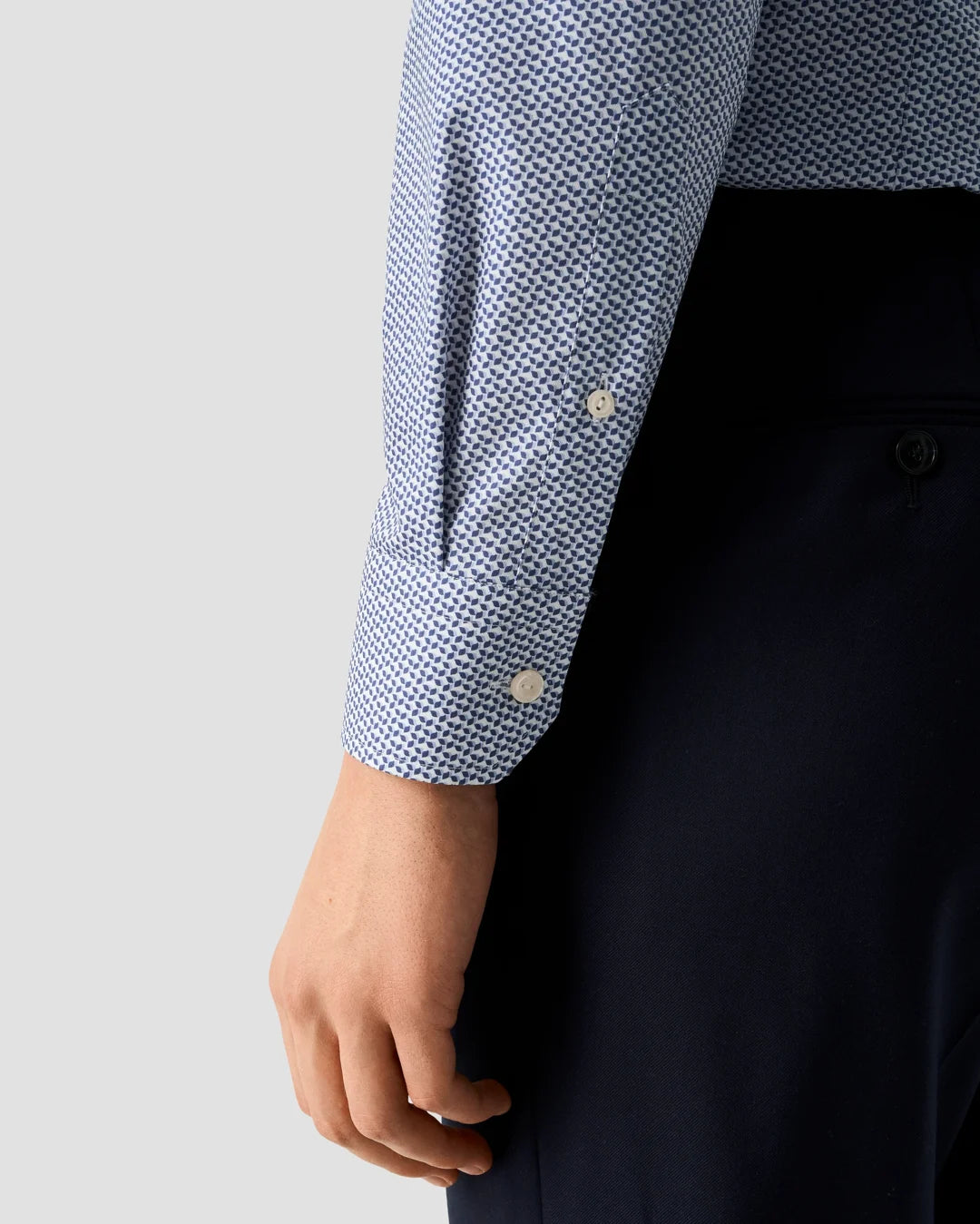 Eton Geometric Signature Twill Shirt