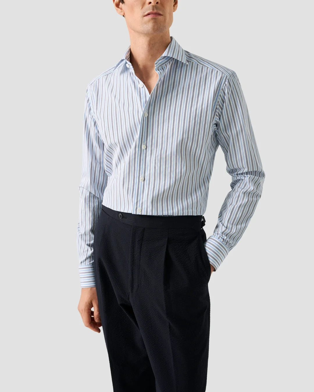 Eton Striped Supima 120 Shirt