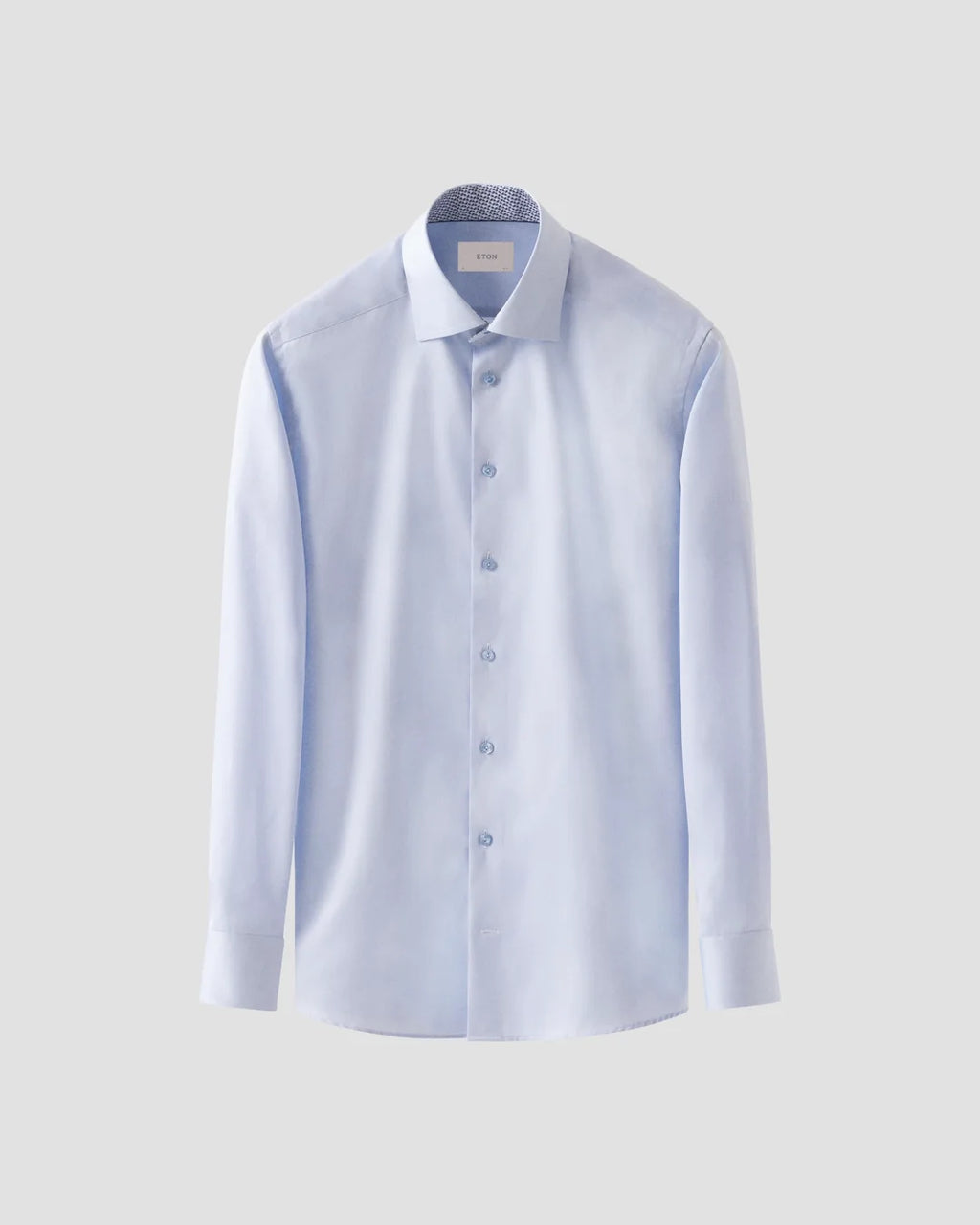 Eton Light Blue Signature Twill Effect Shirt