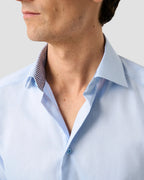 Eton Light Blue Signature Twill Effect Shirt