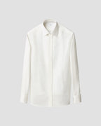 Eton Lurex Paisley Bib Evening Shirt
