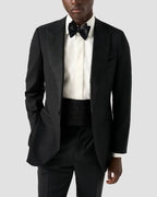 Eton Lurex Paisley Bib Evening Shirt