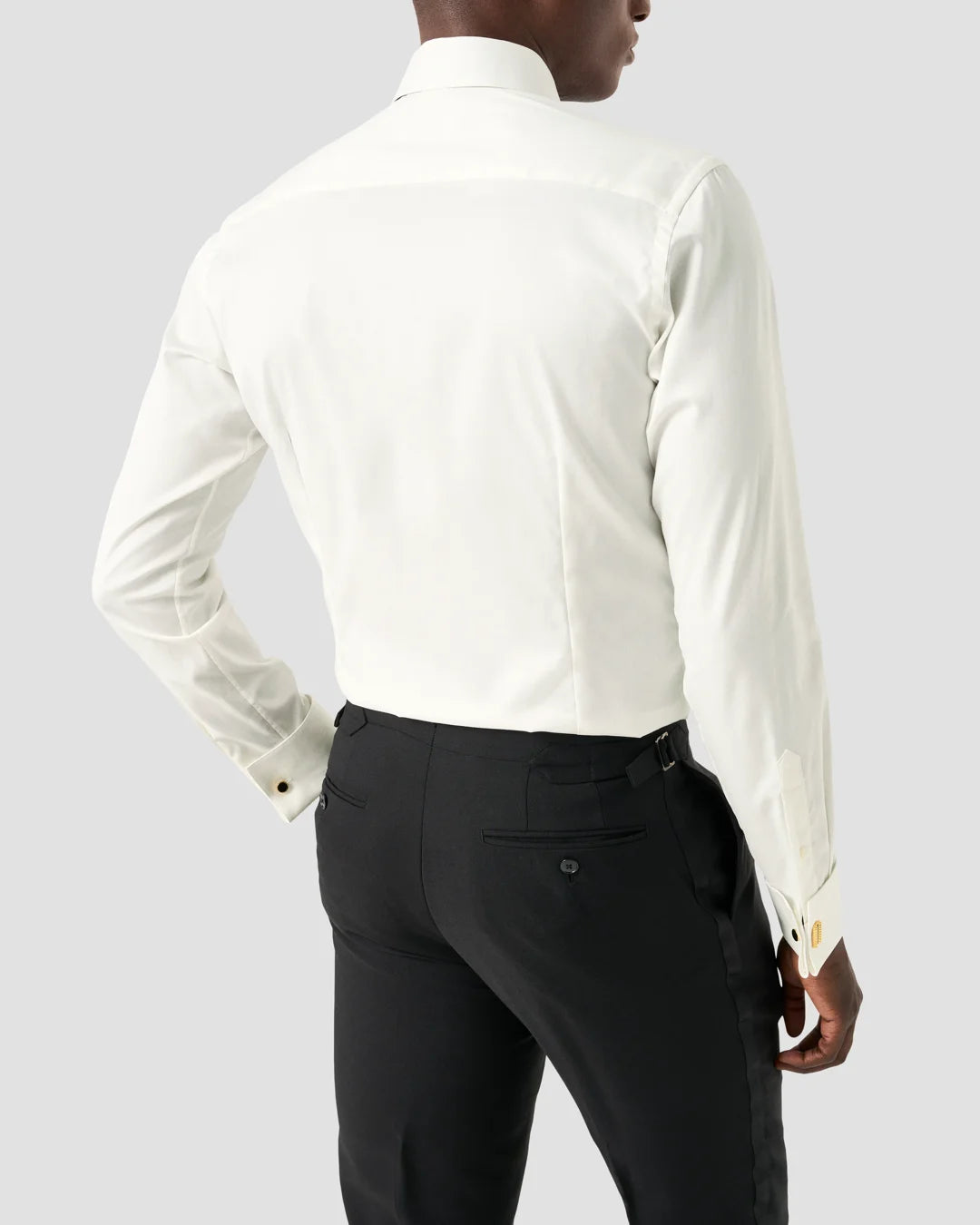 Eton Lurex Paisley Bib Evening Shirt