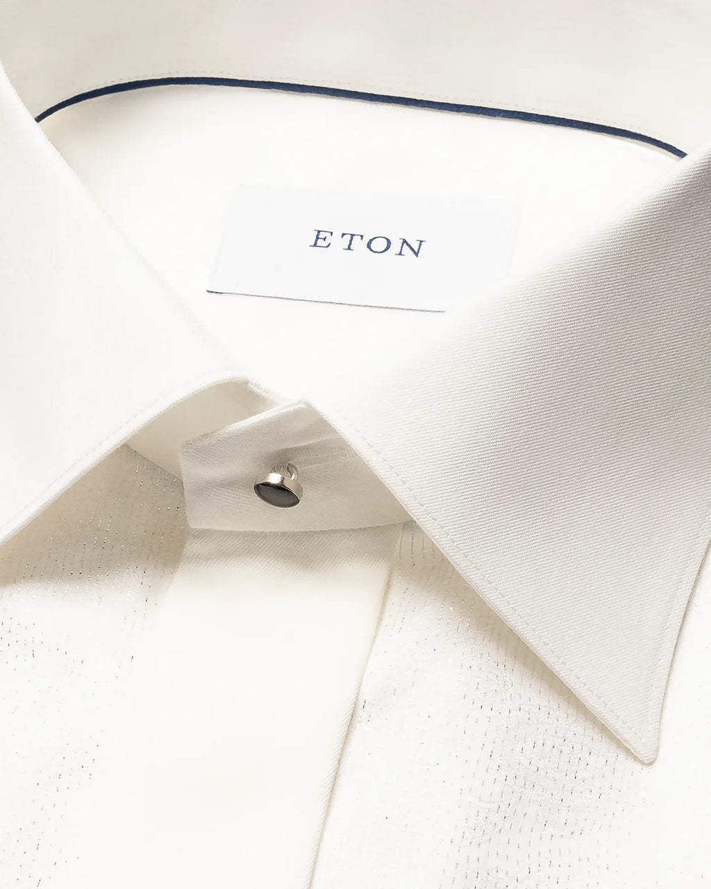 Eton Lurex Paisley Bib Evening Shirt