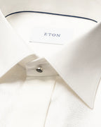 Eton Lurex Paisley Bib Evening Shirt