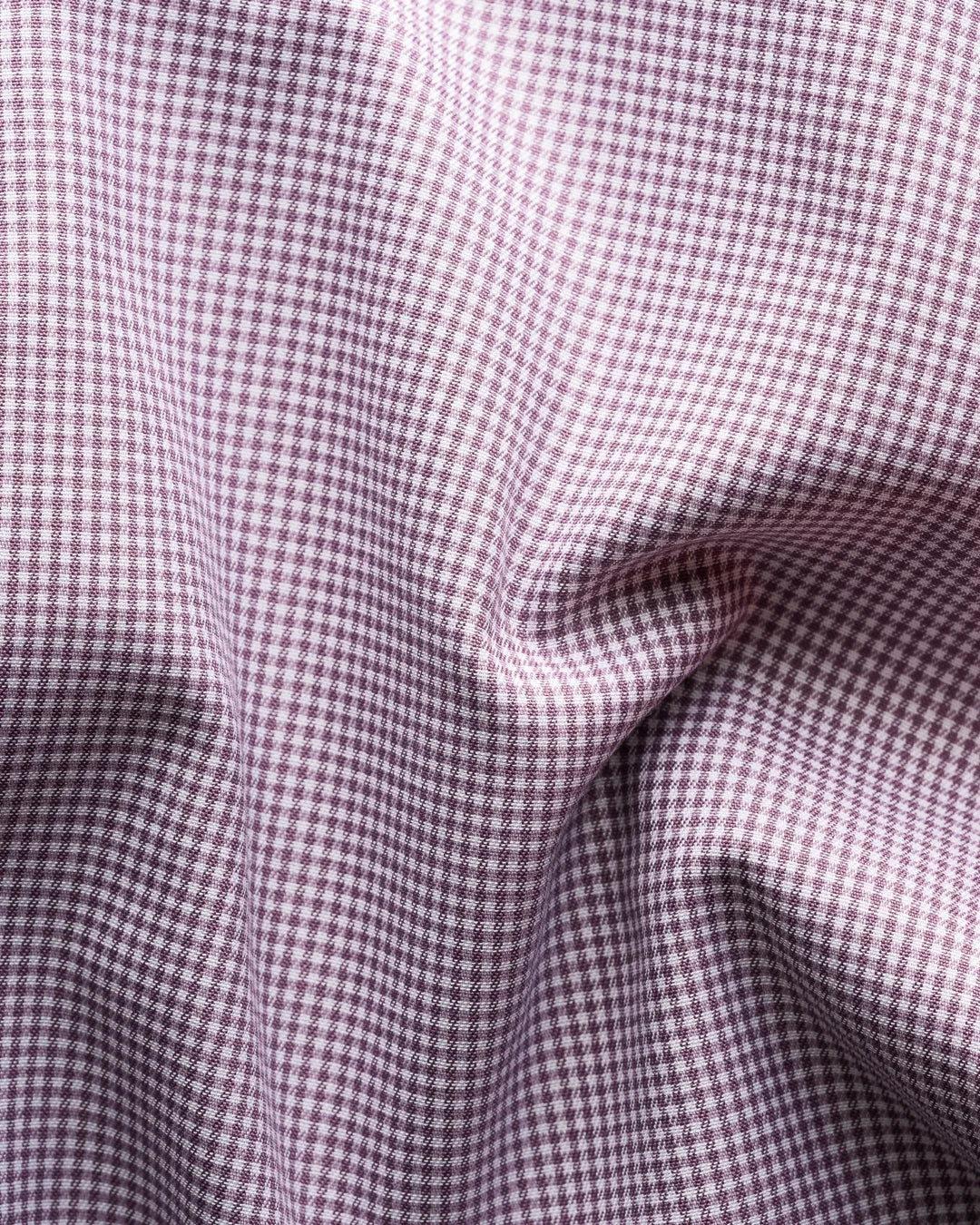 Eton Purple Fine Check Signature Twill Shirt