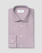 Eton Purple Fine Check Signature Twill Shirt