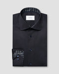 Eton Geometric Effect Signature Twill Shirt