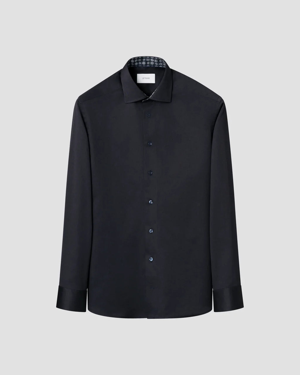 Eton Geometric Effect Signature Twill Shirt