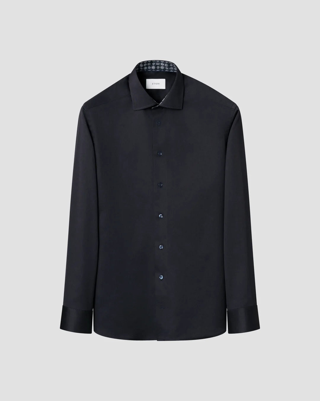 Eton Geometric Effect Signature Twill Shirt
