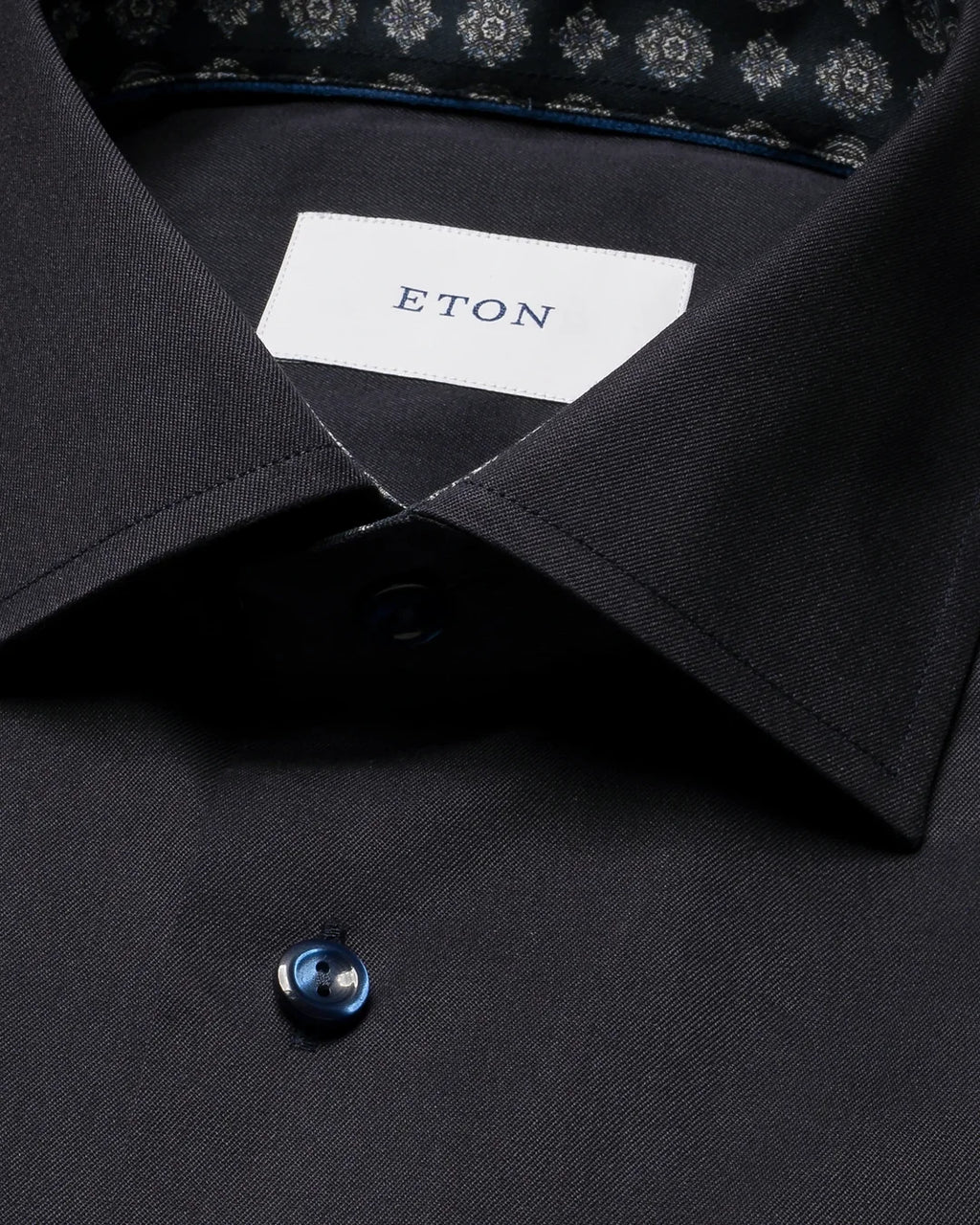 Eton Geometric Effect Signature Twill Shirt