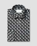 Eton Geometric Print Cotton Tencel™ Lyocell Shirt