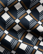 Eton Geometric Print Cotton Tencel™ Lyocell Shirt