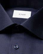 Eton Houndstooth King Twill Shirt