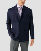 Eton Pink Herringbone Signature Dobby Shirt