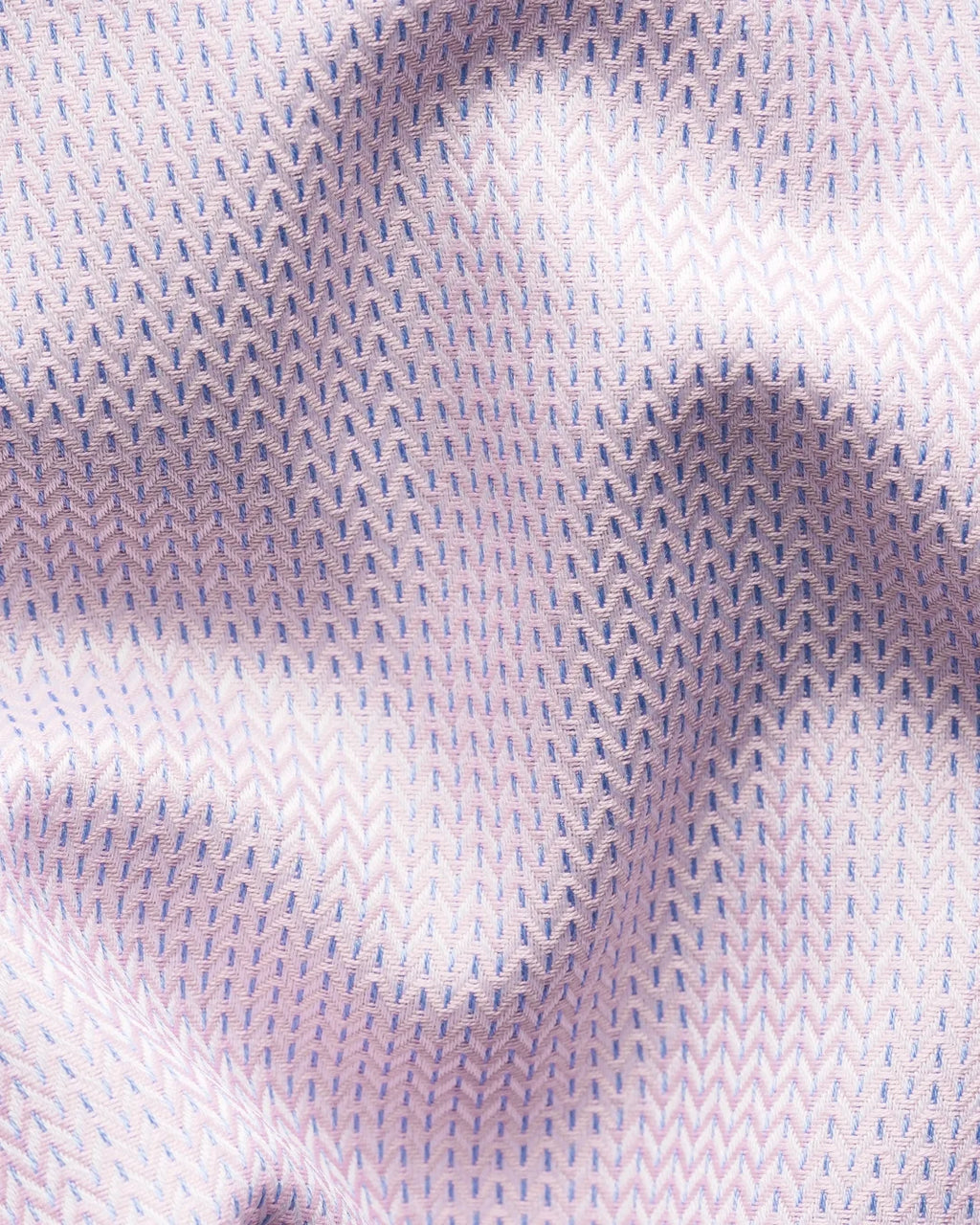 Eton Pink Herringbone Signature Dobby Shirt