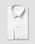 Eton White Piqué Tuxedo Shirt