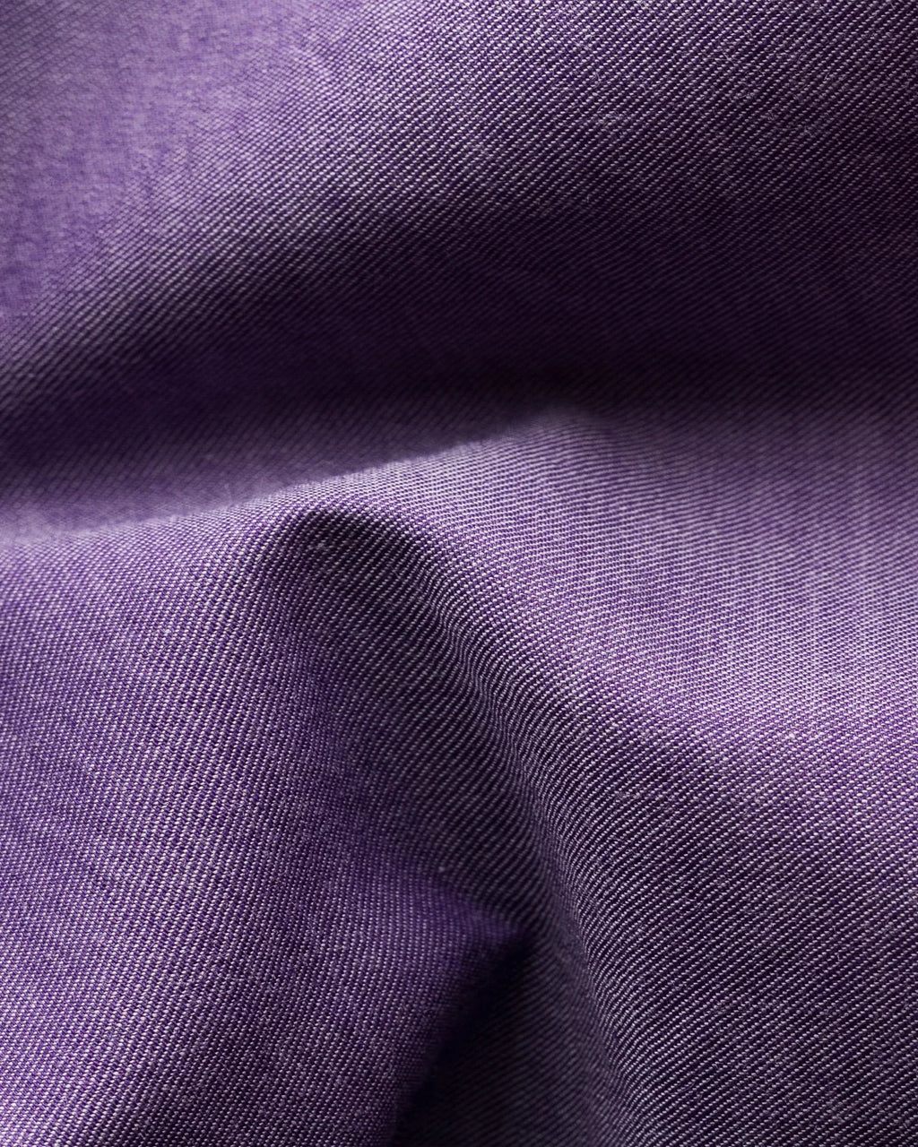 Eton Purple Cotton Silk Shirt - Soft