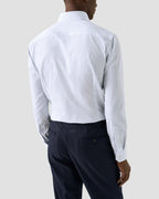Eton Light Blue Micro Print Poplin Shirt