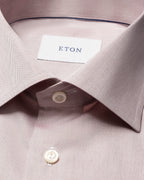Eton Orange Signature Twill Shirt