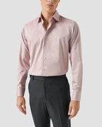 Eton Orange Signature Twill Shirt