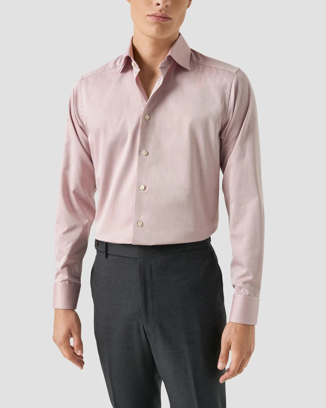 Eton Orange Signature Twill Shirt