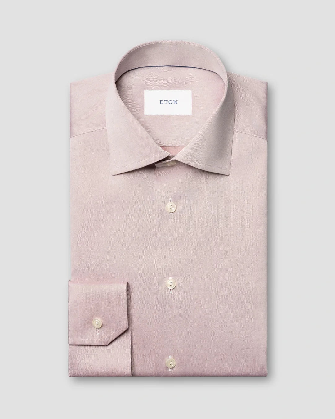 Eton Orange Signature Twill Shirt