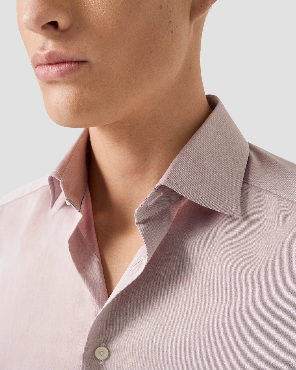 Eton Orange Signature Twill Shirt