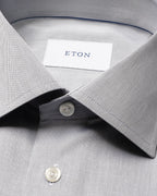 Eton Gray Signature Twill Shirt