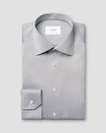 Eton Gray Signature Twill Shirt