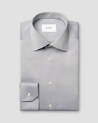 Eton Gray Signature Twill Shirt