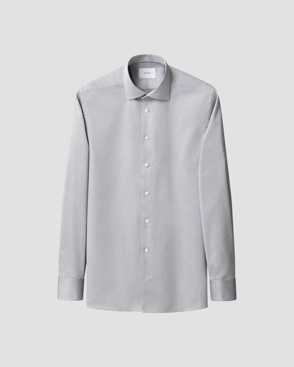 Eton Gray Signature Twill Shirt