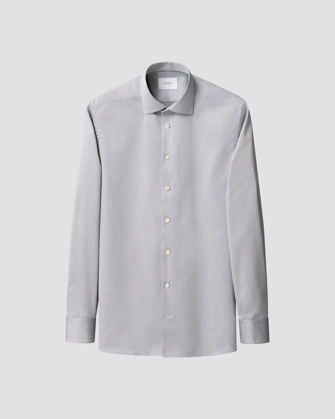 Eton Gray Signature Twill Shirt