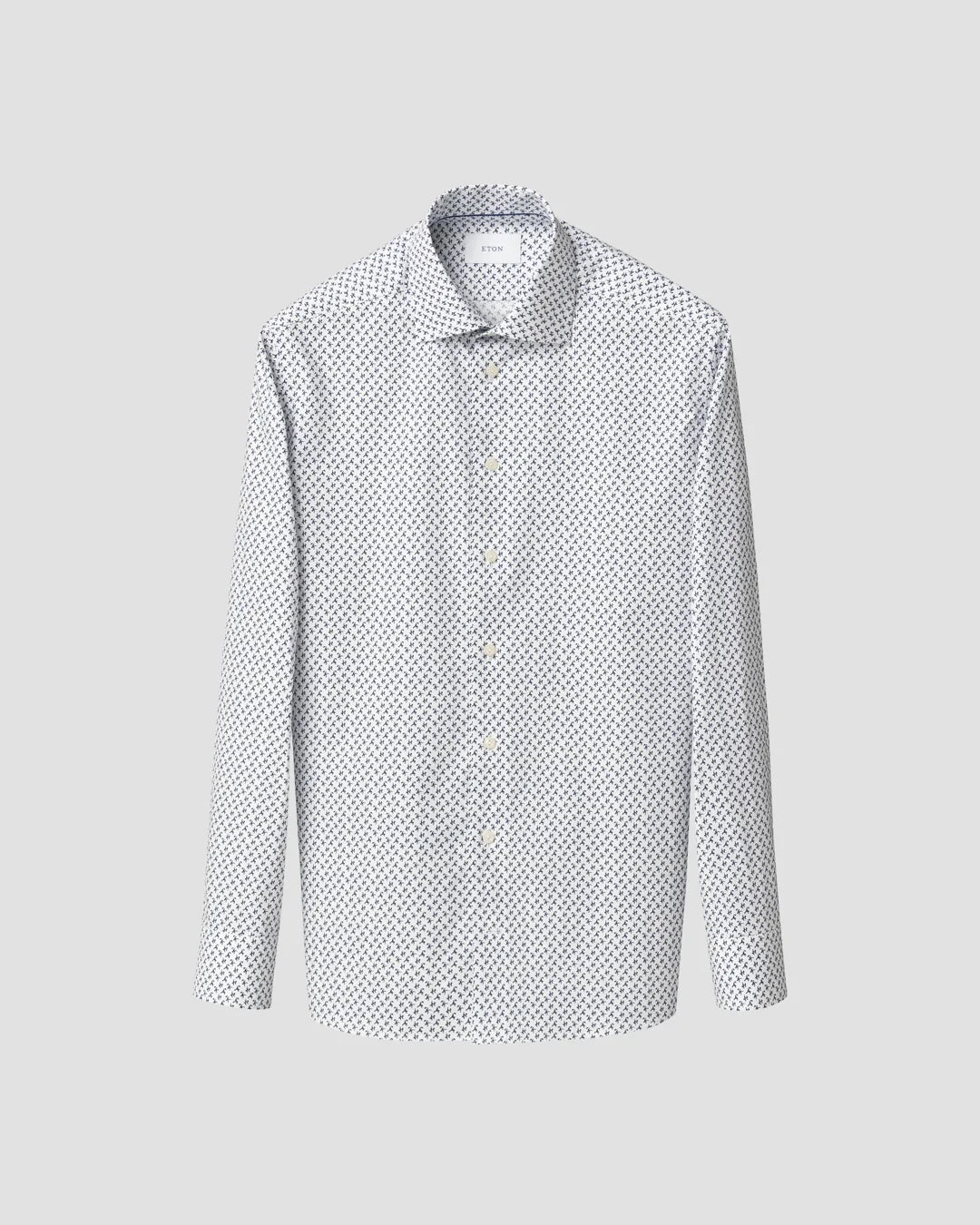 Eton Umbrella Micro Print Shirt