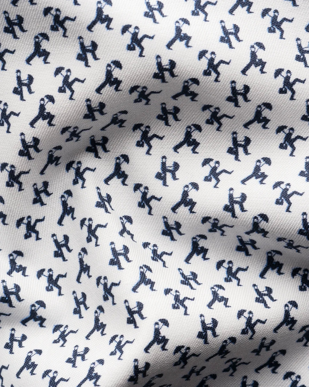 Eton Umbrella Micro Print Shirt
