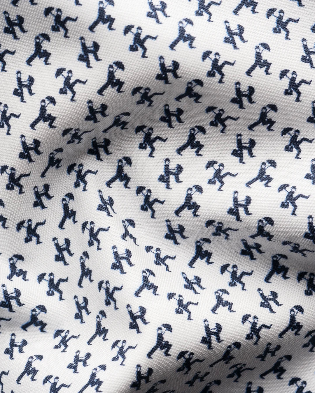 Eton Umbrella Micro Print Shirt