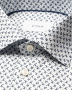 Eton Umbrella Micro Print Shirt