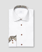 Eton Paisley Effect Signature Twill Shirt